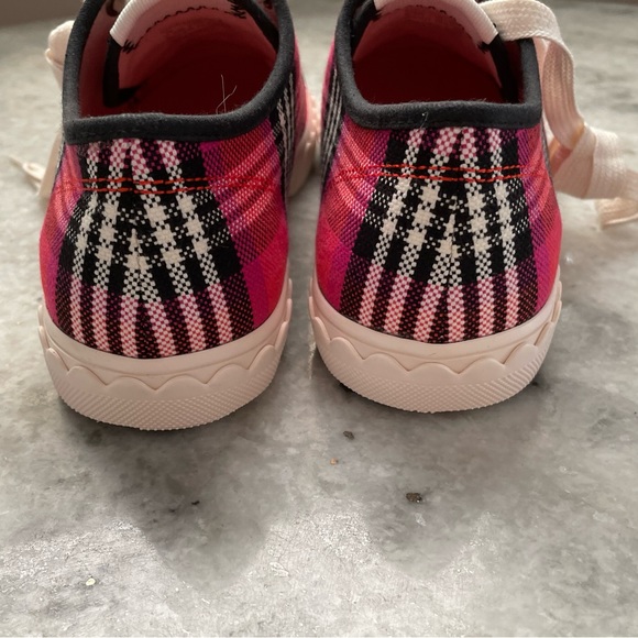 NWOT Kate Spade New York “Vale” Pink & Red Plaid Shoes - Picture 5 of 10